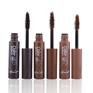 3 Colors Long Lasting Waterproof Eyebrow Mascara Cream Eye Brow Shadow Makeup Beauty Comstic Tools with Brush