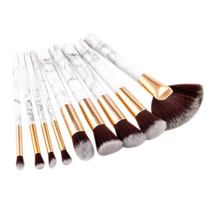 9PCS Professnial Makeup Brushes Set Soft Nylon Foundation Powder Blush Contour Concealer Blending Brushes Cosmetics Tool Kit