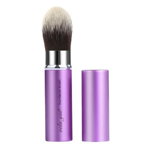 vela.yue Retractable Kabuki Brush Tapered Face Pointed Foundation Base Primer Cream Makeup Brushes Precision Travel Beauty Tool